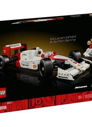 Конструктор игровой mclaren mp4/4 и айртон сенна10330 693 детали