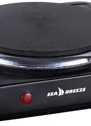 Электроплита sea breeze sb-061 1000 вт черная