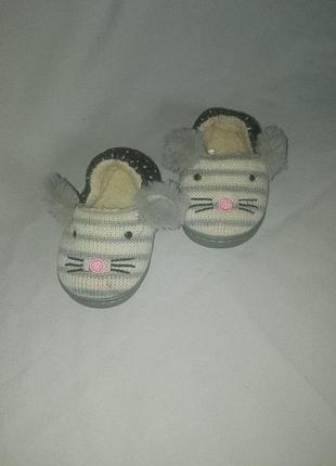Новые,тепленькие тапули для малыша.(стелька 12см).