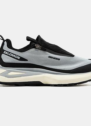 Чоловічі сірі кросівки salomon odyssey grey black х саломон 42