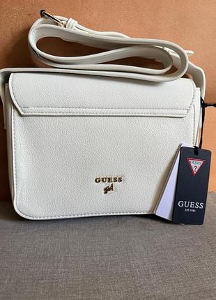 Нова біла сумка guess. через плече. 4
