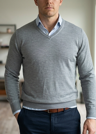 Кофта\джемпер cortigiani v-neck silk jumper