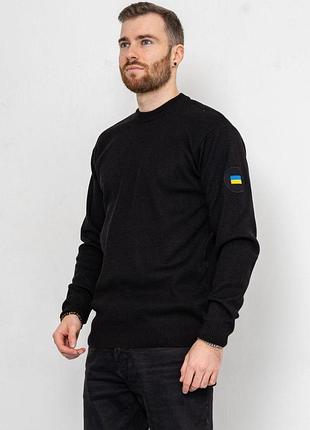 Свитер мужской, цвет черный, 161r120
