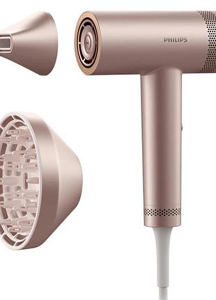 Фен philips серії 8000 bhd837/10 1400 вт рожевий