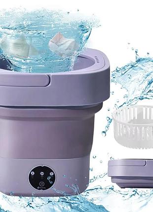 Портативная мини складная ультразвуковая стиральная машинка на 12l