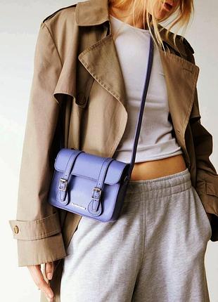 Dr. martens pisa leather crossbody сумка кросс боди кожа /9874/