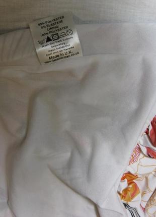 Легкое летнее приталенное платье сарафан jane norman 6uk made in uk англия км0812 маленький размер10 фото