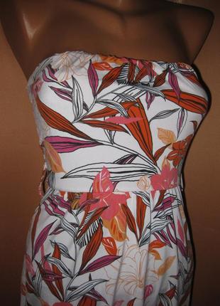 Легкое летнее приталенное платье сарафан jane norman 6uk made in uk англия км0812 маленький размер3 фото