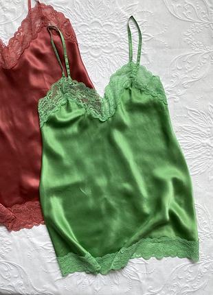 Топ майка intimissimi 100% шелк