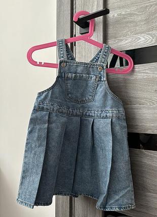 Дитячий джинсовий сарафан h&m
