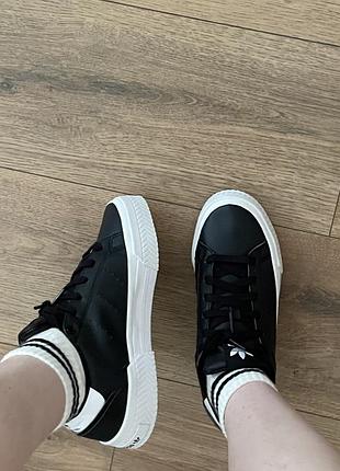 Чорні кеди adidas tourino оригінал, 37 розмір