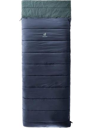 Спальный мешок deuter orbit sq -5 ° l ц:ink-teal