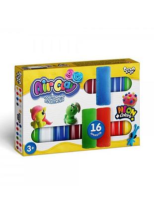 Тесто для лепки danko toys arcl-04-01u 16 цветов