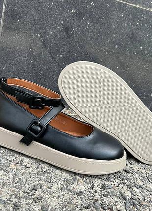 Туфли meideli женские из экокожи черные 37