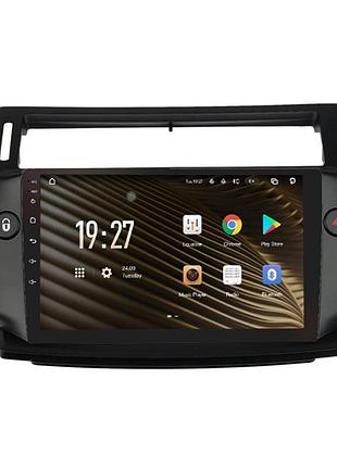 Штатна магнітола sigma s9432 4+32 gb citroen c4 la lc c-triomphe c-quatre 2004-2014 black 9"