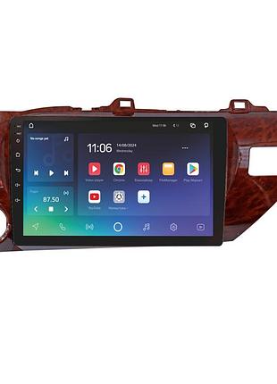 Штатна магнітола sigma pro 10432 4+32 gb toyota hilux pick up an120 2015-2020 mahogany 10"