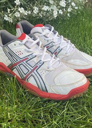 Оригінальні кросівки asics gel squad e163n, взуття для залу р40.5/25.5 см
