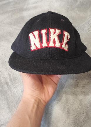Винтажная кепка nike snapback 90-х made in usa шерстяная