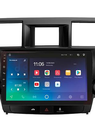 Штатна магнітола sigma x10432 4+32 gb 4g dsp toyota highlander 2 xu40 2007-2013 (f1) 10"