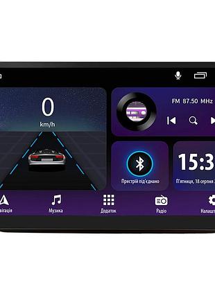 Штатна магнітола sigma e10232 2+32 gb skoda fabia/rapid 2007-2014 sliver 10"