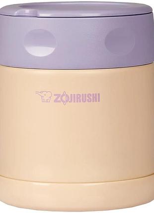 Пищевой термоконтейнер zojirushi sw-ek26hdp 0.26 л ц:pale orange