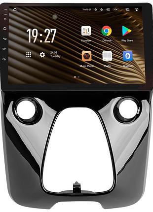 Штатна магнітола sigma s10432 4+32 gb peugeot 108/toyota aygo b40 2014-2021 (f1) 10"