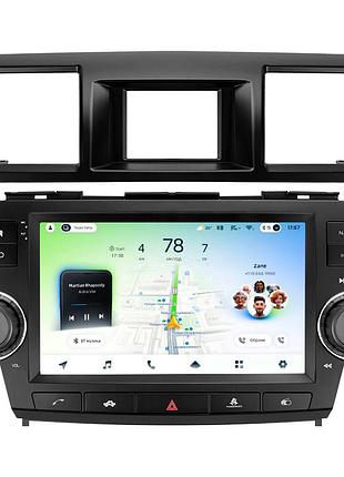 Штатна магнітола teyes cc4l 4+64 gb toyota highlander 2 xu40 2007-2013 (f3) 9"