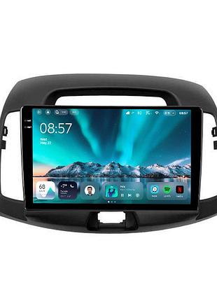 Штатная магнитола teyes cc4 2k 6+64 gb hyundai santa fe 2 2006-2012 9"