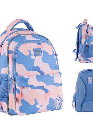 Рюкзак школьный gopack cowcat go24-182m-4 39x29.5x12 см