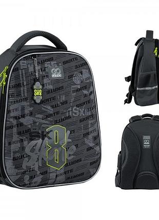 Рюкзак шкільний напівкаркасний gopack skate go25-165m-8 15 л