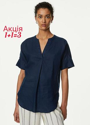 100 % льон сорочка блуза m&s collection
