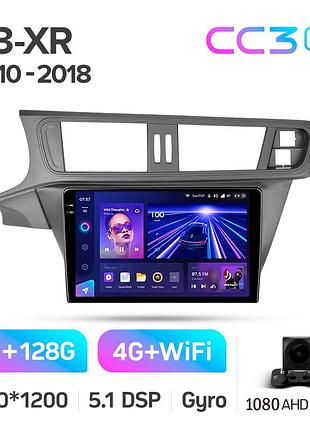 Штатна магнітола teyes cc3 2k 6+128 gb citroen c3-xr (f2) 2010-2018 10"