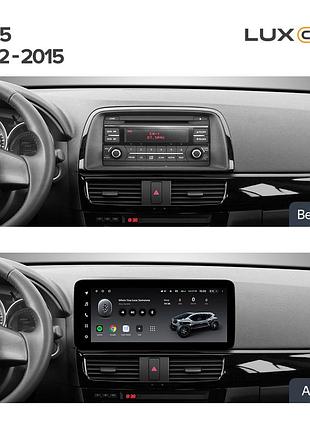 Штатна магнітола teyes lux one 6+128 gb mazda cx5 cx-5 cx 5 1 ke 2012-2015 (a) 12.3"