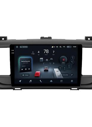 Штатна магнітола teyes cc4 pro 2k 8+128 gb citroen jumpy 3/spacetourer 1, peugeot expert 3 2016-2021 9"