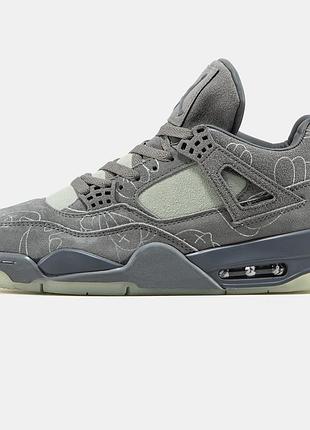 Мужские кроссовки nike air jordan 4 kaws 40-41-42-44