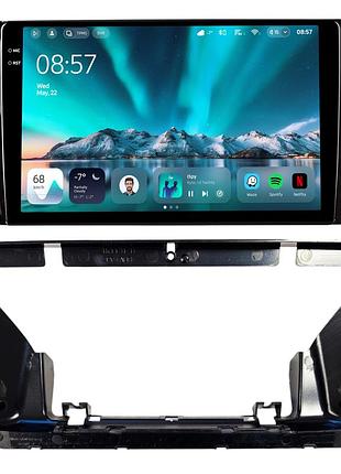 Штатна магнітола teyes cc4 2k 6+64 gb skoda kamiq scoutline/volkswagen polo 2021+ 10"