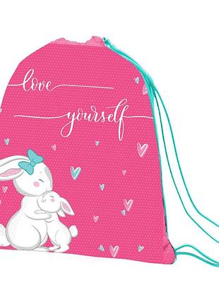 Сумка для обуви 1 вересня sb-10 bunny 558579 40х35 см