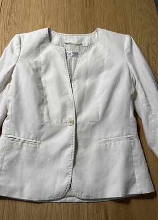 Max mara жакет з льону.