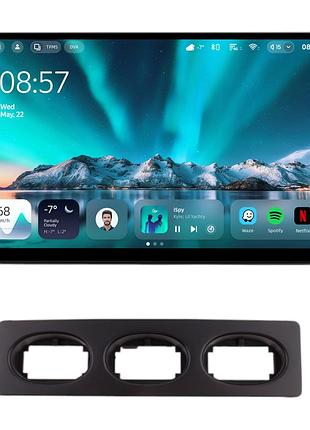 Штатна магнітола teyes cc4 2k 6+64 gb chery qq3 2004-2012 black 9"
