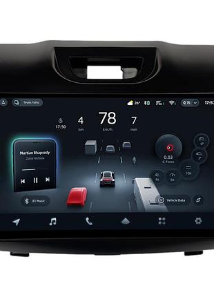 Штатна магнітола teyes cc4 pro 2k 12+256 gb isuzu d-max chevrolet s10 colorado blazer 2015-2018 (верхняя кнопка аварийки) 9"
