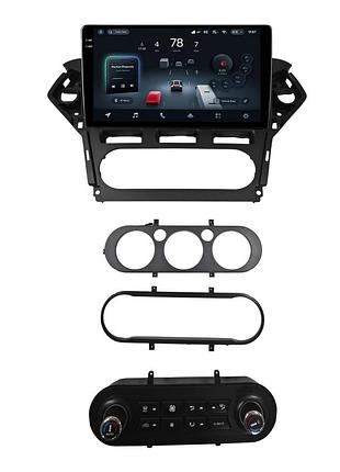 Штатна магнітола teyes cc4 2k 8+128 gb ford mondeo 4 2010-2014 full set at ac black with buttons 10"