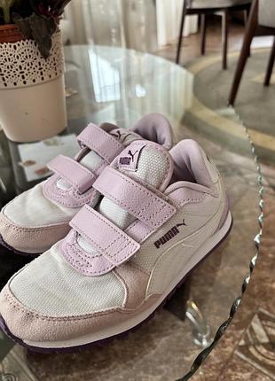 Кросівки puma на дівчинку 31 розмір 22 см стелька