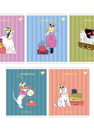Зошит для записів у лінію а5 yes exquisite doggy 767542 24 листи
