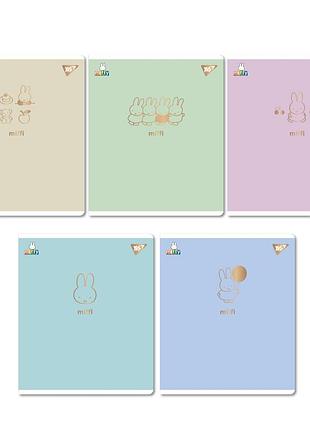 Зошит для записів у лінію а5 yes gold miffy 767543 24 листи