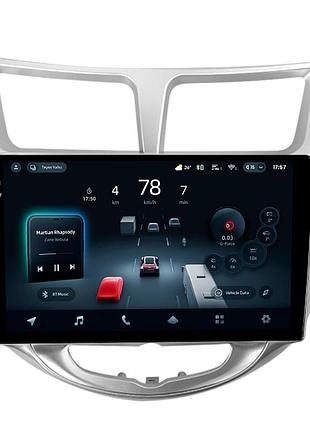 Штатна магнітола teyes cc4 pro 2k 12+256 gb hyundai solaris 1 2010-2016 9"