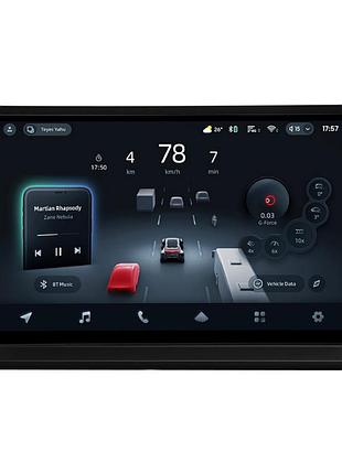 Штатна магнітола teyes cc4 pro 2k 12+256 gb mitsubishi pajero 2 v30 v40 v20 1991-2004 9"