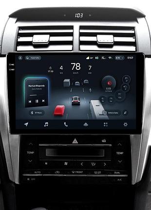 Штатная магнитола teyes cc4 2k 8+128 gb toyota camry 7 xv 50 55 2014-2017 (b) 10"