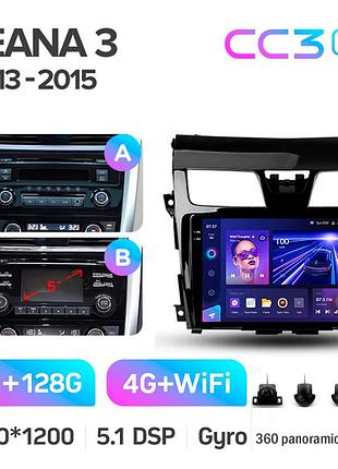 Штатна магнітола teyes cc3 2k 6+128 gb 360° nissan teana j33 2013-2015 (c) 10"