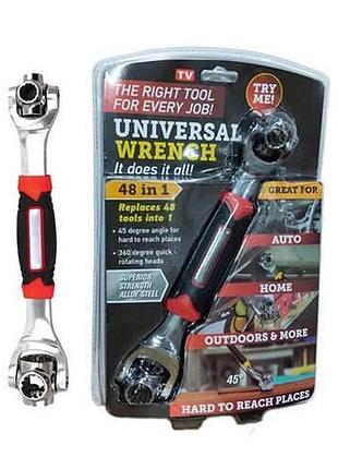 Универсальный многофункциональный гаечный ключ universal tiger wrench 48 в 1