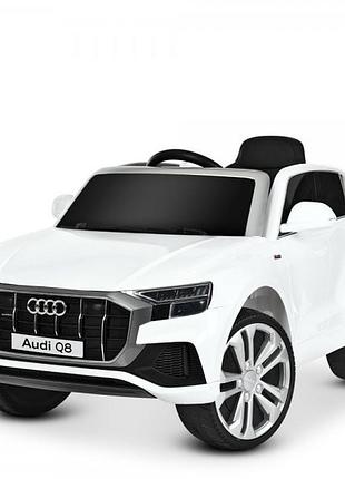Електромобіль дитячий bambi audi q8 jj2066eblr-1 білий